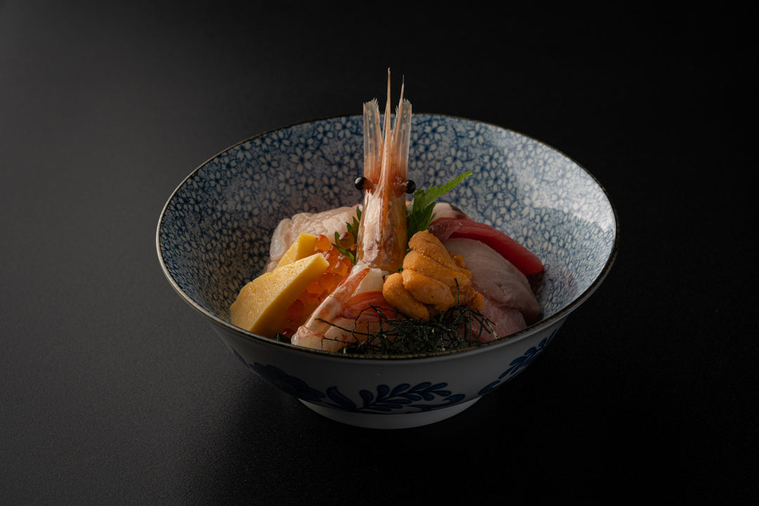 Prime Assorted Sashimi on Sushi Rice Bowl | LKF Concepts