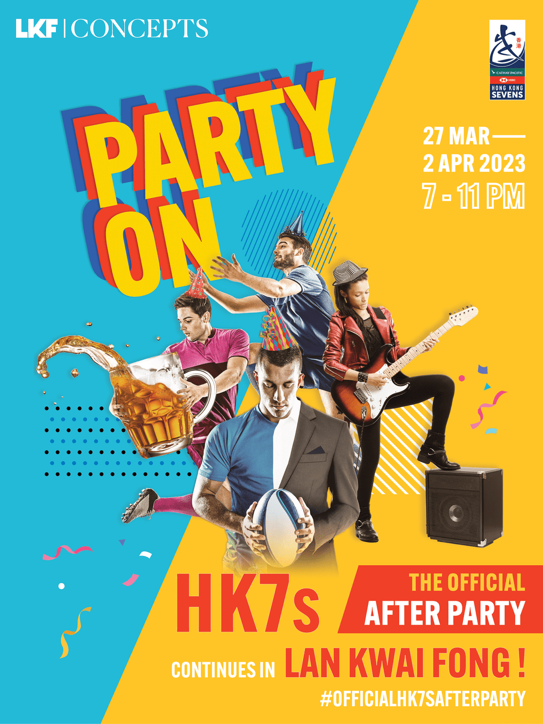 BACI Hong Kong Sevens Dinner 2-Hour Free Flow Drinks