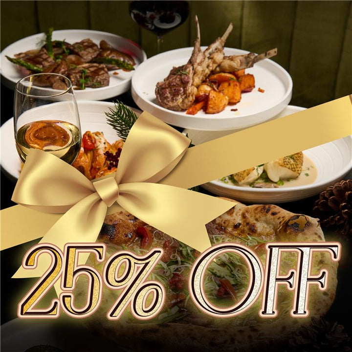 BACI 2025 Festive Set Menu (25% Off, Food Only) [Deposit]