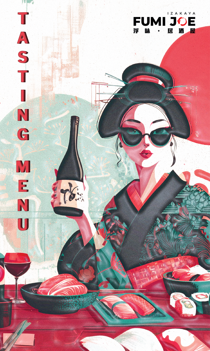 FUMI JOE Tasting Dinner Set (10%/30% Off Food Only Mon - Fri) [Deposit]