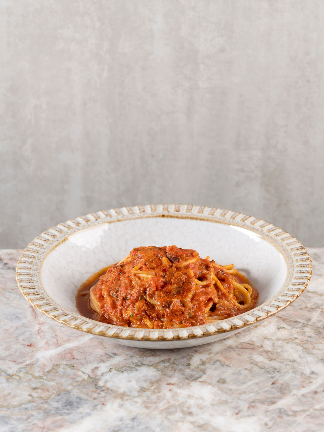 Spaghettoni Amatriciana