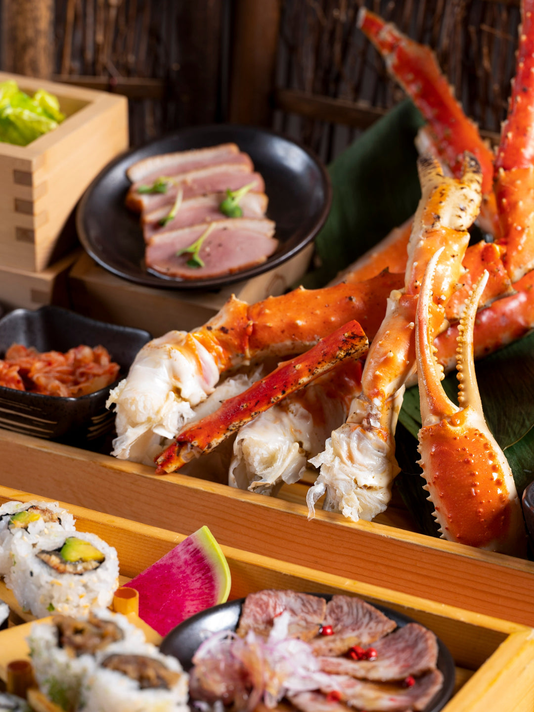 FUMI A4 Miyazaki Beef & Hokkaido King Crab Leg Semi-Buffet Brunch (15% Off) [Deposit]