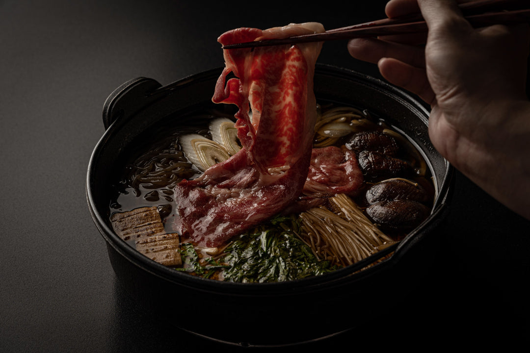 A4 Miyazaki Beef Sukiyaki Set - Japanese Food | LKF Concepts