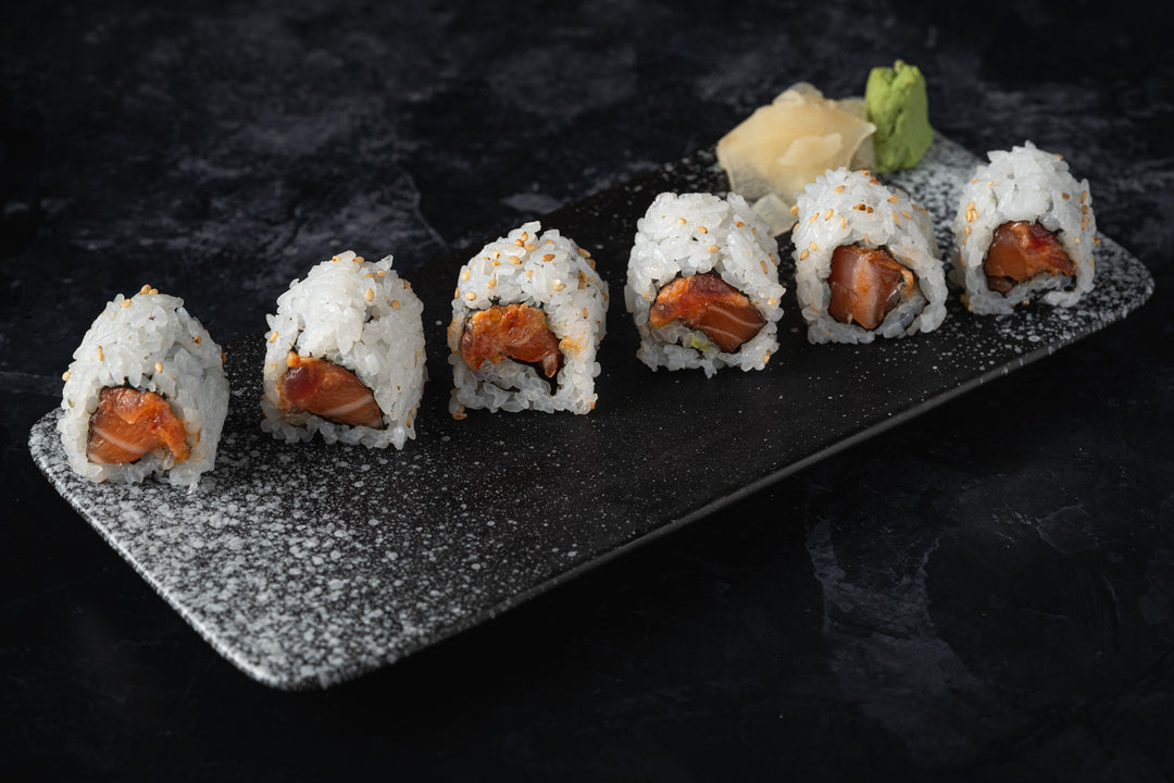 Spicy Tuna & Salmon Sushi Roll | LKF Concepts