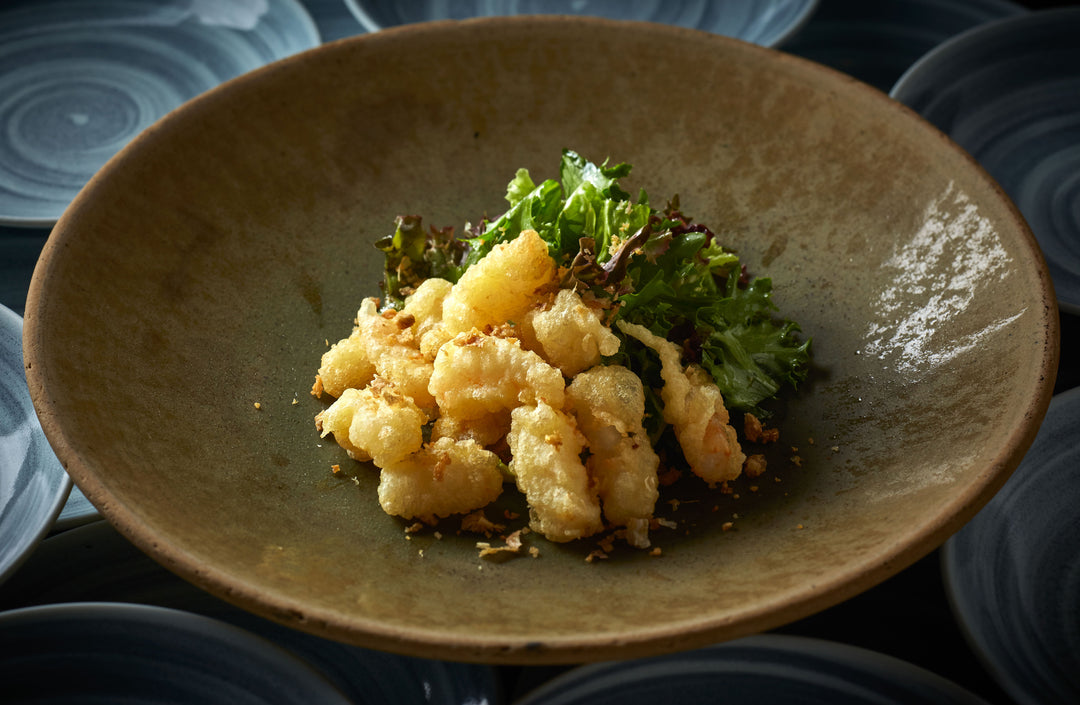 Rock Shrimp Salad with Garlic Ponzu Sauce | LKF Concepts